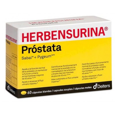 Comprar HERBENSURINA PROSTATA 60 CAPSULAS al mejor precio en NuestraFarma, tu farmacia online