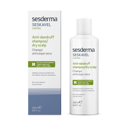 Comprar SESDERMA SESKAVEL CONTROL CHAMPU ANTICASPA SECA 200 ML al mejor precio en NuestraFarma, tu farmacia online