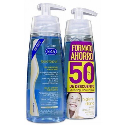 Comprar LUTSINE BACTOPUR GEL LIMPIADOR PACK 2 X 200 ML al mejor precio en NuestraFarma, tu farmacia online