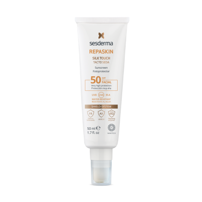Comprar SESDERMA REPASKIN FACIAL TACTO SEDA SPF 50 50 ML al mejor precio en NuestraFarma, tu farmacia online
