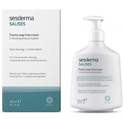 Comprar SESDERMA SALISES CREMA ESPUMOSA SIN JABON 300 ML al mejor precio en NuestraFarma, tu farmacia online