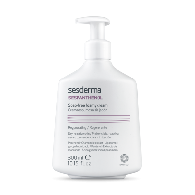 Comprar SESDERMA SESPANTHENOL CREMA ESPUMOSA SIN JABON 300 ML al mejor precio en NuestraFarma, tu farmacia online