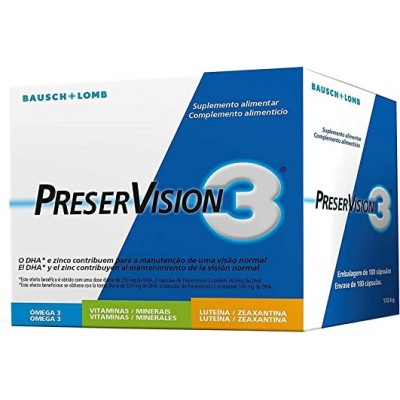 Comprar PRESERVISION 3 180 CAPSULAS al mejor precio en NuestraFarma, tu farmacia online