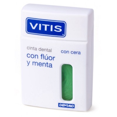 Comprar VITIS CINTA DENTAL CON FLUOR Y MENTA al mejor precio en NuestraFarma, tu farmacia online