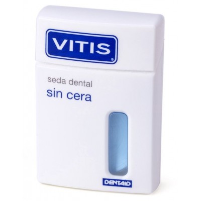 Comprar VITIS SEDA DENTAL SIN CERA 50 M al mejor precio en NuestraFarma, tu farmacia online