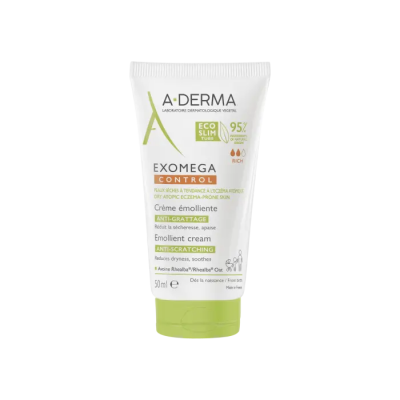 Comprar A-DERMA EXOMEGA CONTROL CREMA EMOLIENTE 50 ML al mejor precio en NuestraFarma, tu farmacia online