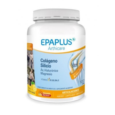 Comprar EPAPLUS ARTHICARE MANTENIMIENTO COLAGENO+SILICIO+HIALURONICO+MAGNESIO POLVO 334,06 G SABOR LIMON al mejor precio en NuestraFarma, tu farmacia online