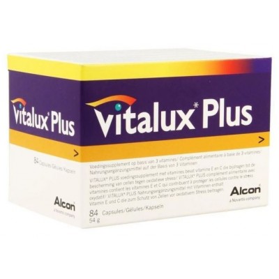 Comprar VITALUX PLUS 84 CAPSULAS al mejor precio en NuestraFarma, tu farmacia online