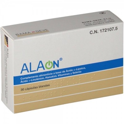 Comprar ALAON 30 CAPSULAS BLANDAS al mejor precio en NuestraFarma, tu farmacia online