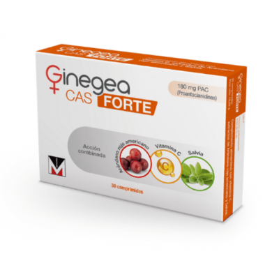 Comprar GINEGEA CAS FORTE 30 COMPRIMIDOS al mejor precio en NuestraFarma, tu farmacia online