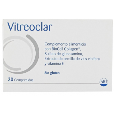 Comprar VITREOCLAR 30 COMPRIMIDOS al mejor precio en NuestraFarma, tu farmacia online