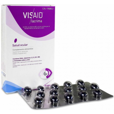 Comprar VISAID LACRIMA 30 CAPSULAS al mejor precio en NuestraFarma, tu farmacia online