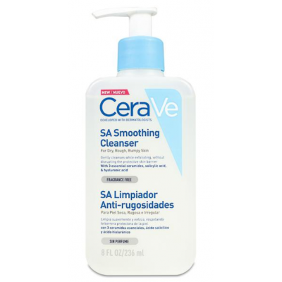 Comprar CERAVE SA LIMPIADOR ANTI-RUGOSIDADES 236 ML al mejor precio en NuestraFarma, tu farmacia online