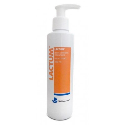 Comprar UNIPHARMA LACTUM LECHE CORPORAL HIDRATANTE 200 ML al mejor precio en NuestraFarma, tu farmacia online