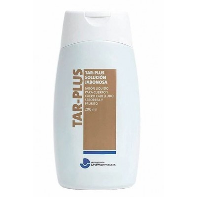 Comprar UNIPHARMA TAR-PLUS SOLUCION JABONOSA 200 ML al mejor precio en NuestraFarma, tu farmacia online
