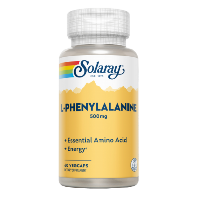 Comprar SOLARAY L-FENILALANINA 500 MG 60 CAPSULAS VEGETALES al mejor precio en NuestraFarma, tu farmacia online
