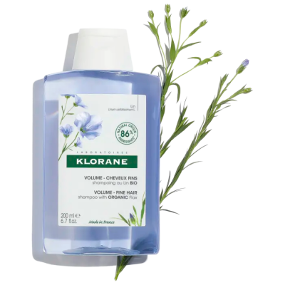Comprar KLORANE CHAMPU AL LINO BIO 200 ML al mejor precio en NuestraFarma, tu farmacia online