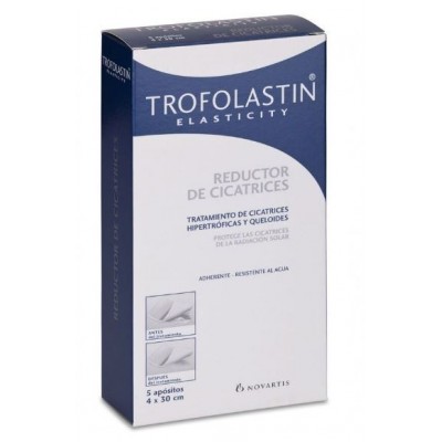 Comprar TROFOLASTIN REDUCTOR DE CICATRICES 4 X 30 CM 5 UNIDADES al mejor precio en NuestraFarma, tu farmacia online
