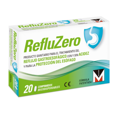 Comprar REFLUZERO 20 COMPRIMIDOS BUCODISPERSABLES al mejor precio en NuestraFarma, tu farmacia online