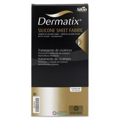 Comprar DERMATIX LAMINA DE SILICONA FABRIC 13 CM X 4 CM al mejor precio en NuestraFarma, tu farmacia online