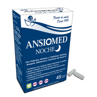 Comprar ANSIOMED NOCHE 45 CAPSULAS al mejor precio en NuestraFarma, tu farmacia online