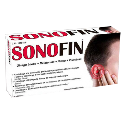 Comprar SONOFIN 30 CAPSULAS al mejor precio en NuestraFarma, tu farmacia online