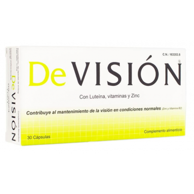 Comprar DE VISION 30 CAPSULAS al mejor precio en NuestraFarma, tu farmacia online