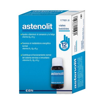 Comprar ASTENOLIT 12 VIALES BEBIBLES 10 ML al mejor precio en NuestraFarma, tu farmacia online