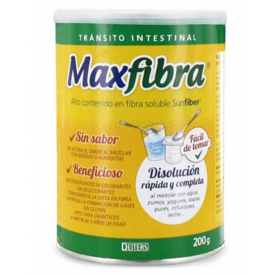 Comprar MAXFIBRA DEITERS 200 G POLVO al mejor precio en NuestraFarma, tu farmacia online