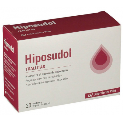 Comprar HIPOSUDOL 20 TOALLITAS al mejor precio en NuestraFarma, tu farmacia online