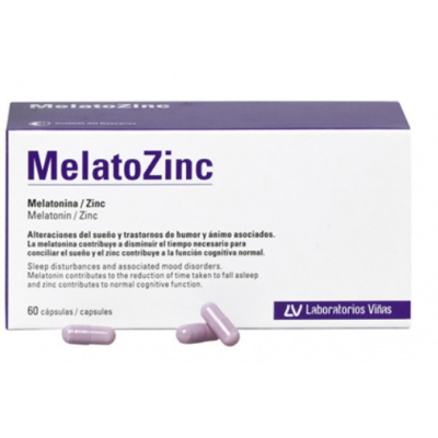 Comprar MELATOZINC 60 CAPSULAS al mejor precio en NuestraFarma, tu farmacia online