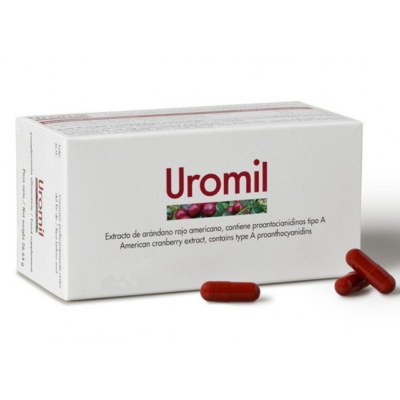 Comprar UROMIL 60 CAPSULAS al mejor precio en NuestraFarma, tu farmacia online