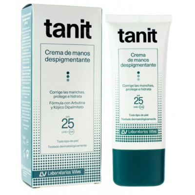Comprar TANIT CREMA DE MANOS DESPIGMENTANTE SPF 25 50 ML al mejor precio en NuestraFarma, tu farmacia online