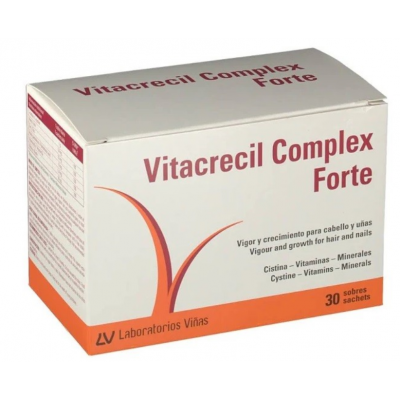 Comprar VITACRECIL COMPLEX FORTE 30 SOBRES al mejor precio en NuestraFarma, tu farmacia online