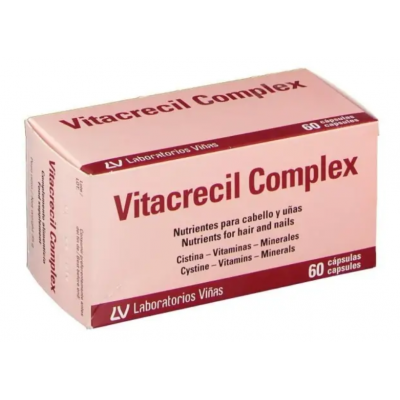 Comprar VITACRECIL COMPLEX 60 CAPSULAS al mejor precio en NuestraFarma, tu farmacia online