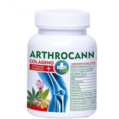 Comprar ARTHROCANN COLAGENO VITAMIN COMPLEX+ 60 COMPRIMIDOS al mejor precio en NuestraFarma, tu farmacia online