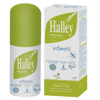 Comprar HALLEY REPELENTE DE INSECTOS INFANTIL 100 ML al mejor precio en NuestraFarma, tu farmacia online