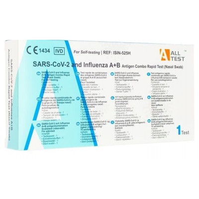 Comprar ALLTEST BIOTECH TEST NASAL RAPIDO COMBINADO SARS-COV-2 Y GRIPE A-B 1 UNIDAD al mejor precio en NuestraFarma, tu farmacia online