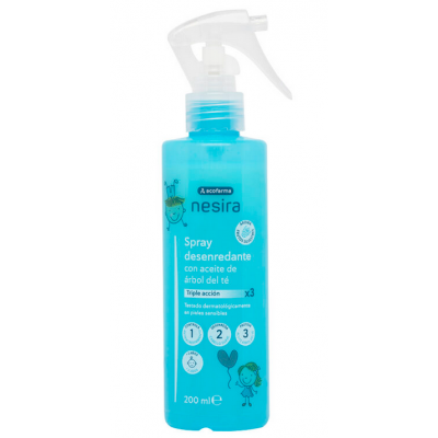 Comprar ACOFAR NESIRA SPRAY DESENREDANTE CON ARBOL DEL TE 200 ML al mejor precio en NuestraFarma, tu farmacia online