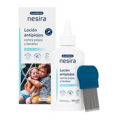 Comprar ACOFARMA NESIRA LOCION ANTIPIOJOS 100 ML al mejor precio en NuestraFarma, tu farmacia online