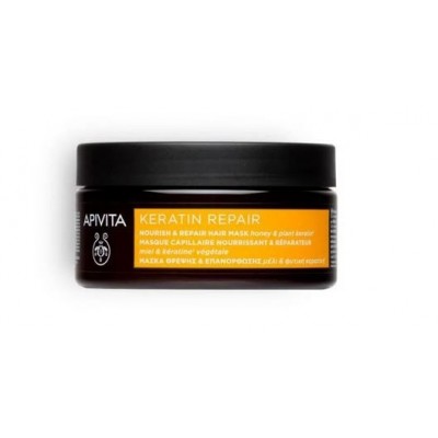 Comprar APIVITA KERATIN REPAIR MASCARILLA CAPILAR NUTRITIVA Y REPARADORA 200 ML al mejor precio en NuestraFarma, tu farmacia online
