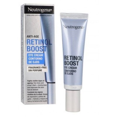 Comprar NEUTROGENA RETINOL BOOST CONTORNO DE OJOS 15 ML al mejor precio en NuestraFarma, tu farmacia online