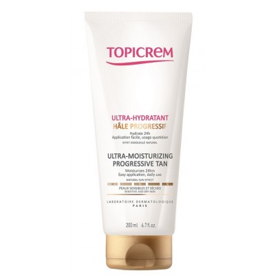 Comprar TOPICREM ULTRA-HIDRATANTE BRONCEADO PROGRESIVO CORPORAL 200 ML al mejor precio en NuestraFarma, tu farmacia online