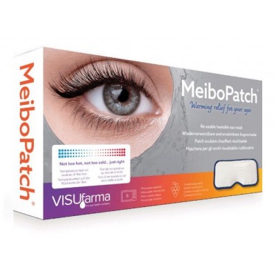 Comprar MEIBOPATCH PARCHE OCULAR CALENTADOR REUTILIZABLE VISUFARMA 1 UNIDAD al mejor precio en NuestraFarma, tu farmacia online