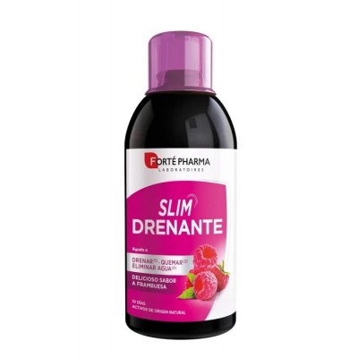 Comprar FORTÉ PHARMA SLIM DRENANTE FRAMBUESA 500 ML al mejor precio en NuestraFarma, tu farmacia online