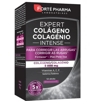 Comprar FORTÉ PHARMA EXPERT COLAGENO INTENSE 14 STICKS al mejor precio en NuestraFarma, tu farmacia online