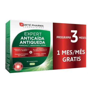 Comprar FORTÉ PHARMA EXPERT ANTICAIDA 90 COMPRIMIDOS al mejor precio en NuestraFarma, tu farmacia online