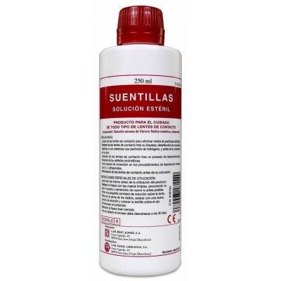 Comprar SUENTILLAS SOLUCION ESTERIL LIQUIDO LENTILLAS 250 ML al mejor precio en NuestraFarma, tu farmacia online