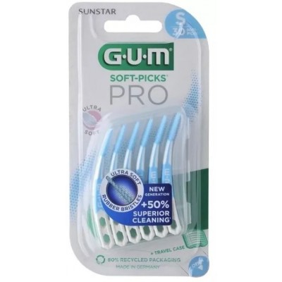Comprar GUM SOFT PICKS PRO S-SMALL PALILLO INTERDENTAL 30 UNIDADES al mejor precio en NuestraFarma, tu farmacia online