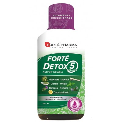 Comprar FORTÉ DETOX 5 ORGANOS 500 ML al mejor precio en NuestraFarma, tu farmacia online